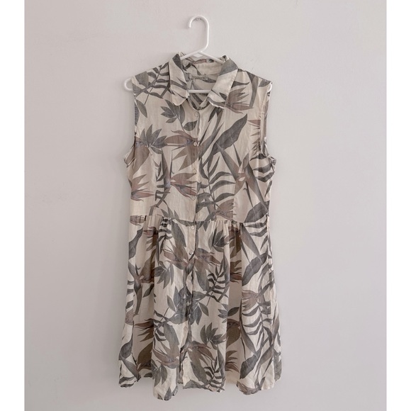 LAURA BIANCHI Linen Shirt Dress | M - Picture 1 of 5